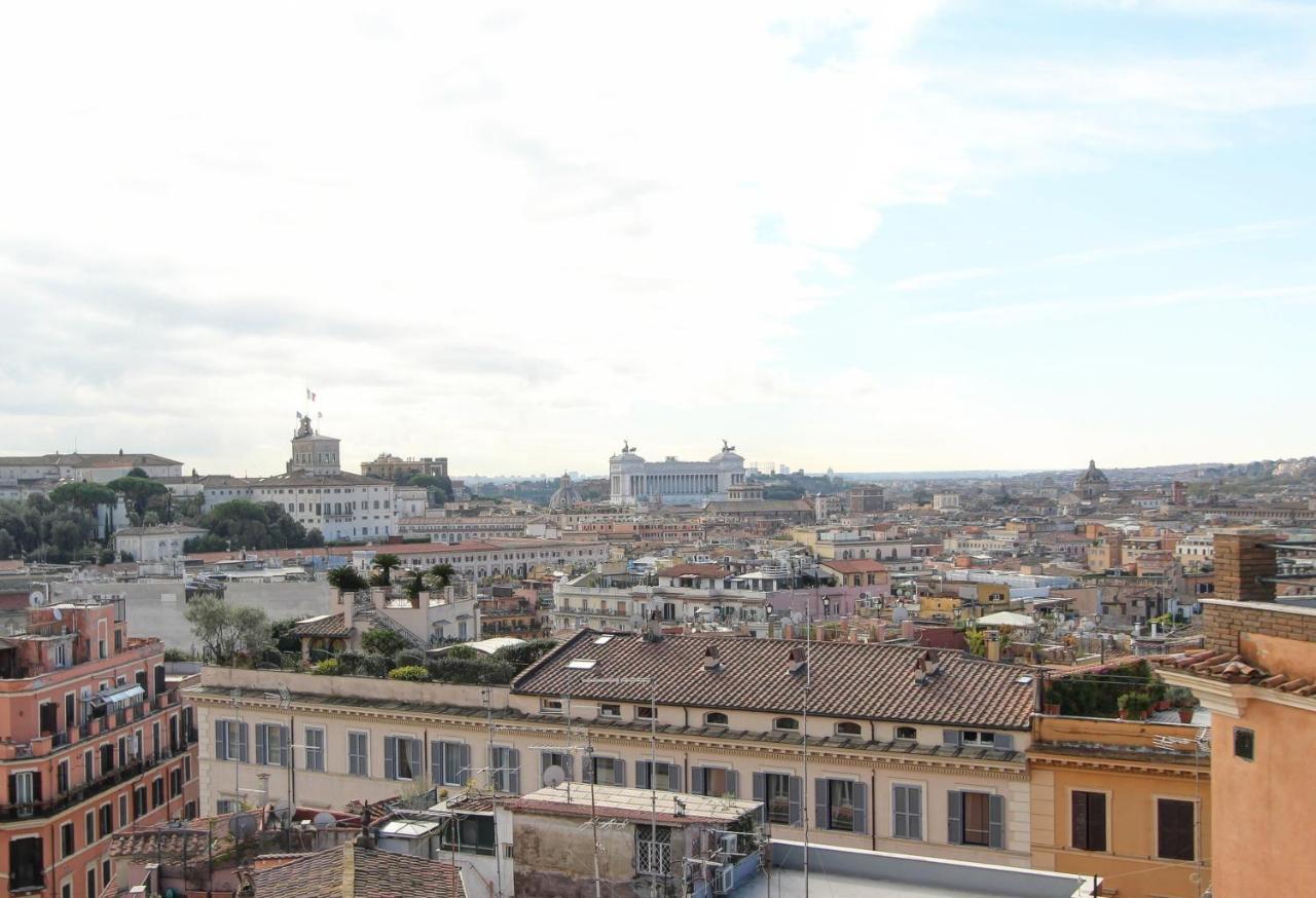Spanish Steps Rome View المظهر الخارجي الصورة