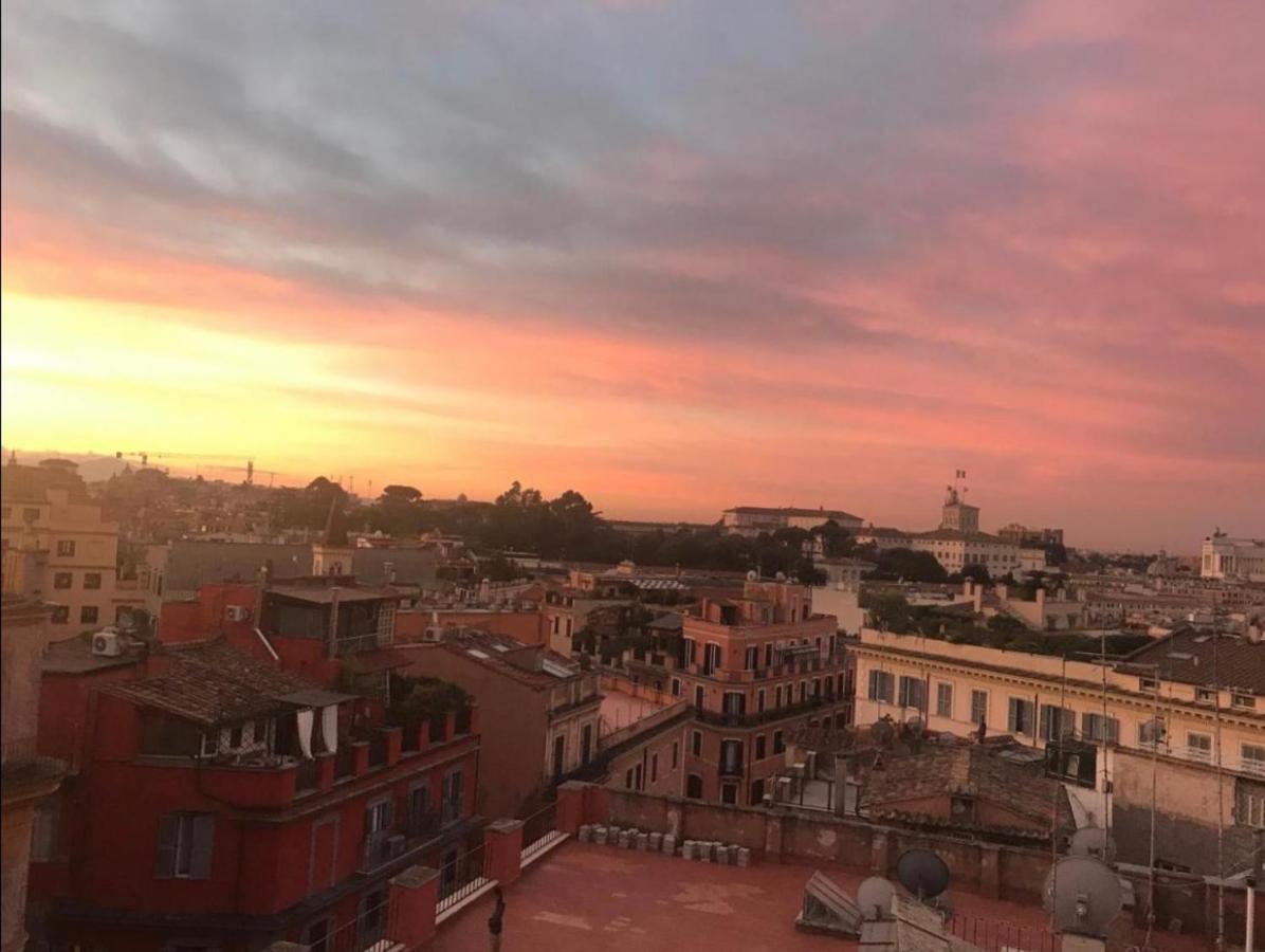 Spanish Steps Rome View المظهر الخارجي الصورة