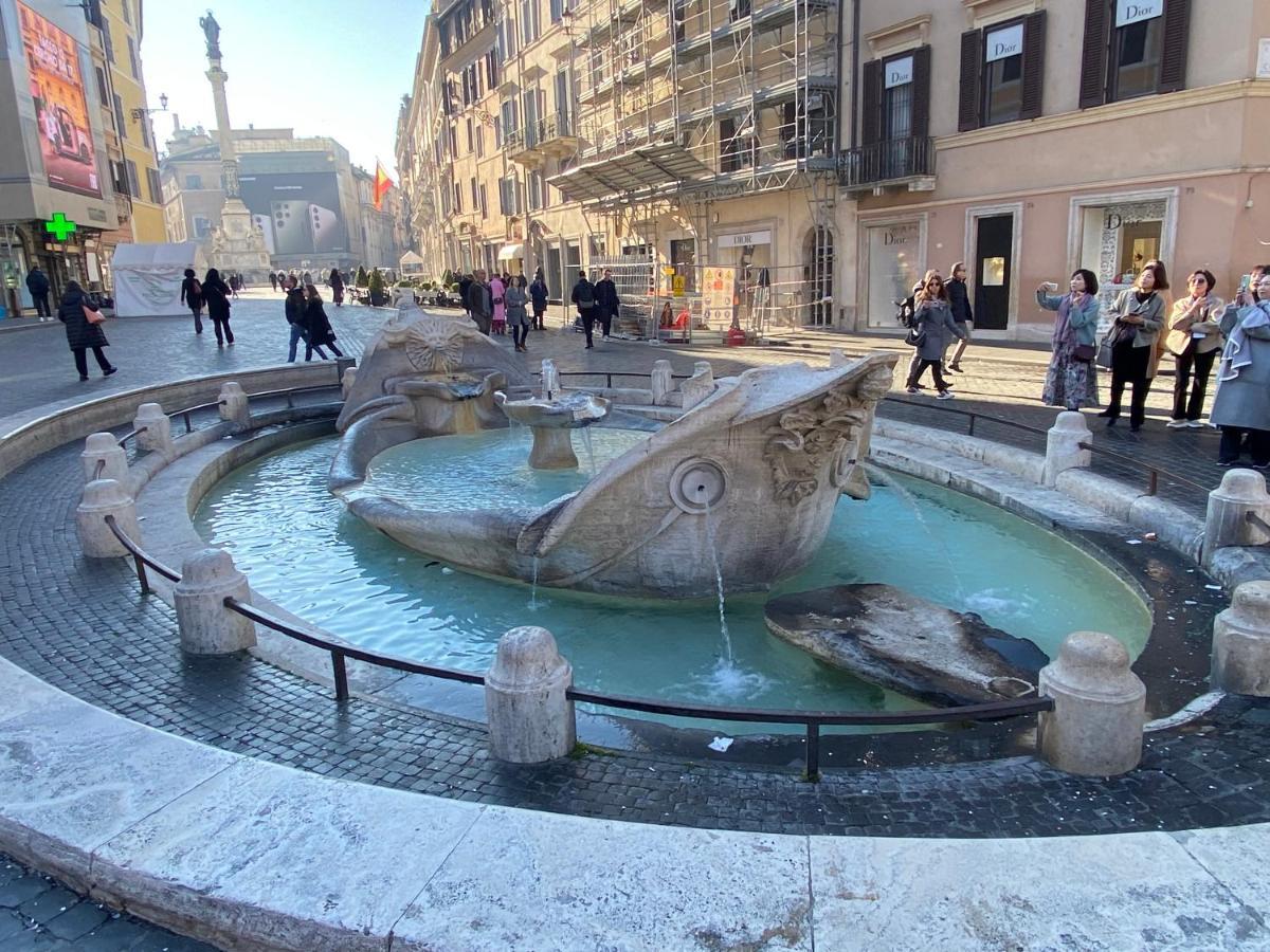 Spanish Steps Rome View المظهر الخارجي الصورة