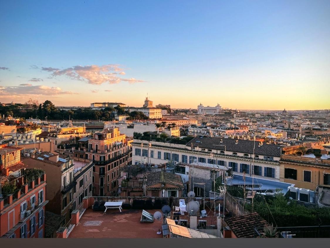 Spanish Steps Rome View المظهر الخارجي الصورة