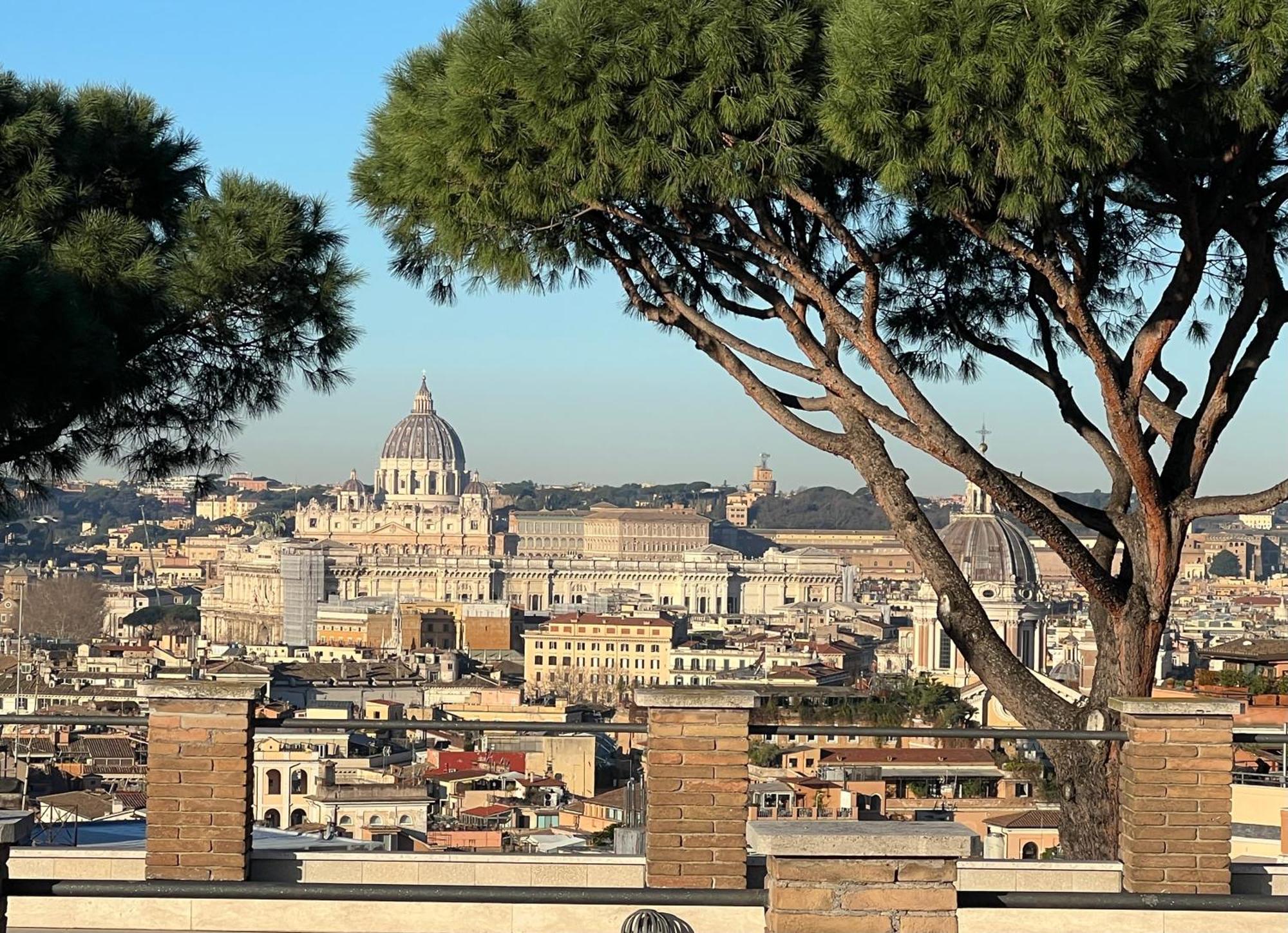 Spanish Steps Rome View المظهر الخارجي الصورة