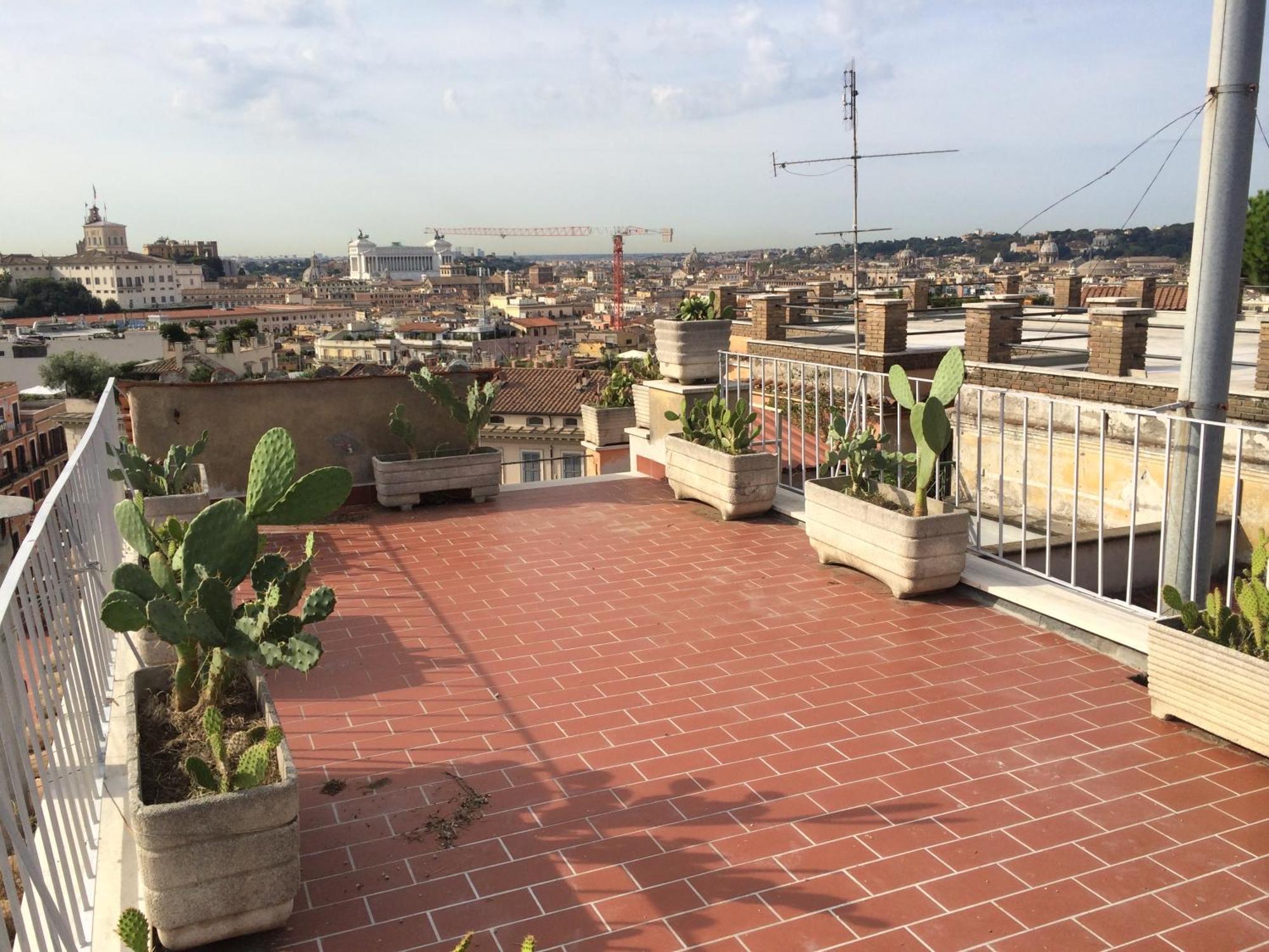 Spanish Steps Rome View المظهر الخارجي الصورة